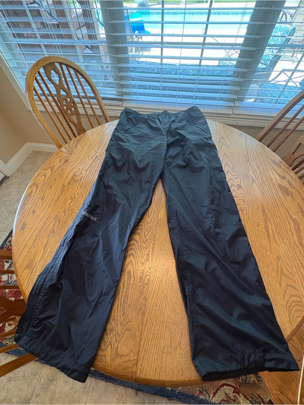 Marmot PreCip Rain Pants Men’s Size XXL Full Side Zippers Golf Hiking EUC